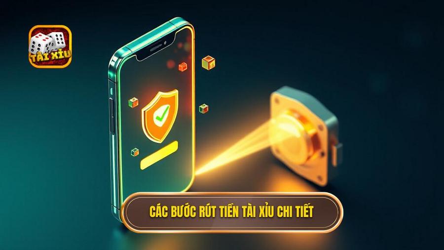 2. Các bước rút tiền Tài Xỉu chi tiết