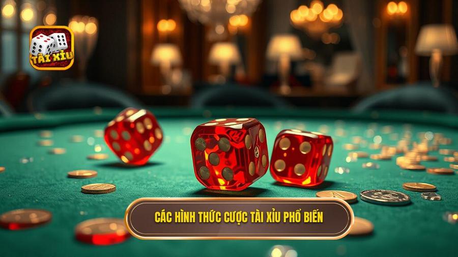 Các hình thức cược tài xỉu ăn tiền phổ biến