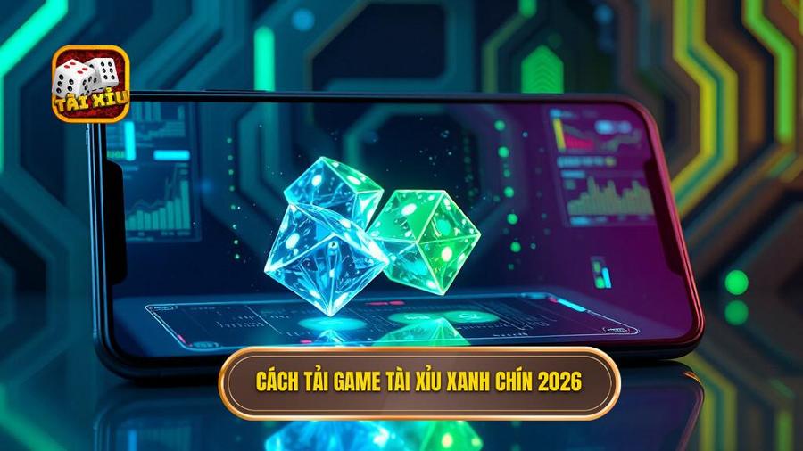 Cách tải game tài xỉu xanh chín 2026